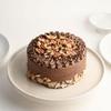 FlowerAura Delicious Silky Smooth Fresh Choco Walnut Cake For Birthday With Happy Birthday Topper Gift's For Girlfriend, Boyfriend, Husband, Wife, Friends, Colleagues (Same Day Delivery)(2Kg) view 4
