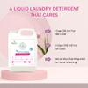 Shatras Pink Lily Liquid Detergent 5 Liter, Laundry Liquid for Fabric Care, Suitable for Top-Load and Front Load Machine and Hand Wash, Concentrated Laundry Detergent-5L-2 view 3