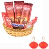 SFU E Com Golden Katori With Fullly Loaded Classy Chocolate| Diwali Chocolate Gift | Premium Diwali Chocolate Hamper With 2 Pieces Candle | 1189 view 1