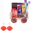 SFU E Com Pack Of 7 Chocolates With Premiuim Metal Cart Hamper| Diwali Chocolate Gift | Premium Diwali Chocolate Hamper With 2 Pieces Candle | 1406 view 1
