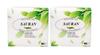 Pack of 2 (2 PLY) Soft Paper Napkins (100 Napkins Each) White Paper (NP11) view 1