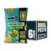 Insane Fit - PROTEIN PUFFS Basil Pesto (Pack of 6) | 15G Daily Protein, Baked, Low Calorie, High Fibre, PRObiotics view 2