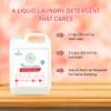 Shatras Liquid Detergent 5 Liter, Laundry Liquid for Fabric Care, Suitable for Top-Load and Front Load Machine and Hand Wash, Concentrated Laundry Detergent-5L-2 view 3