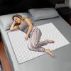 ADBENI HOME Jacquard Cotton Waterproof Underpad Incontinence Bed Pad, 55x39 Inch Grey, Ecofriendly, Non Slip Protector, Leak Proof & Stain Free, Washable Multi Purpose Utility Sheet view 1