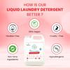 Shatras Liquid Detergent 5 Liter, Laundry Liquid for Fabric Care, Suitable for Top-Load and Front Load Machine and Hand Wash, Concentrated Laundry Detergent view 4