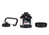 COOL INDIANS Protein Powder and Supplement Funnel Keychain, Portable to-Go Container for The Gym, Workouts, Fitness (Black) view 3