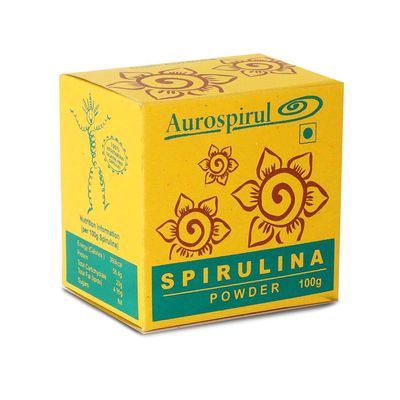 Aurospirul Sun Dried Spirulina  100g Powder (Pack of 1)