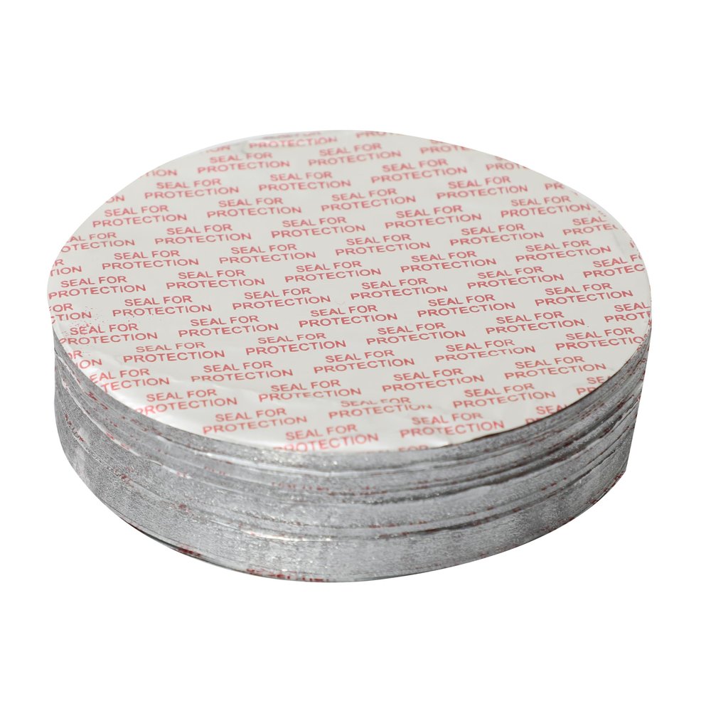 SMART PACK Aluminum Foil for Packing HDPE Plastic Jars | Sealing and Bottle Packing | Silver One Piece Seal Liner | Size 45MM with 1000 Pieces