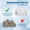 SMART PACK Aluminum Foil for Packing HDPE Plastic Jars | Sealing and Bottle Packing | Silver One Piece Seal Liner | Size 45MM with 1000 Pieces view 3
