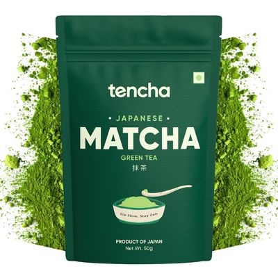 Tencha Matcha, 50 Servings, 50 GM | Pure Japanese Matcha Green Tea Powder | Sourced from Shizuoka, Japan | Vegan | No Artificial Sweeteners | Premium Grade