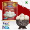 Heeralal's | Bikaneri Rasgulla | Spongy & Delicious Open-And-Eat Tinned Sweet | 3Kg (1Kg x 3) Net Weight | 20 Pcs Per Can | Vegetarian | Zero Preservative view 4