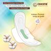 Chesta Formulation New Anti Bacterial Bamboo Fiber Sanitary Pads (Pack Of 2 * 20= 40 Pads) [XL-20Pads + XXXL-20 Pads] 2 Box Rash-Free-Periods High Absorbent Extra Long view 3