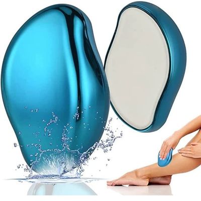 Horizon CG Premium Crystal Hair Eraser for Women and Men, Portable Magic Crystal Exfoliation Hair Remover Painless Hair Removal Tool for Arms Legs Back, Multicolor