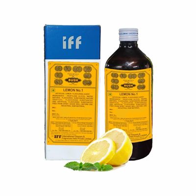 IFF Lemon No.1 Food Flavour Essence  500ml | Edible Lemon Essence for Ice Creams, Cakes, Cookies, Chocolates, Sweets, Milkshakes, Jams & Desserts