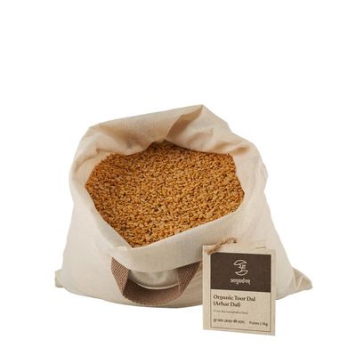 Aayuvardhanam Organic Toor Dal (5kg)