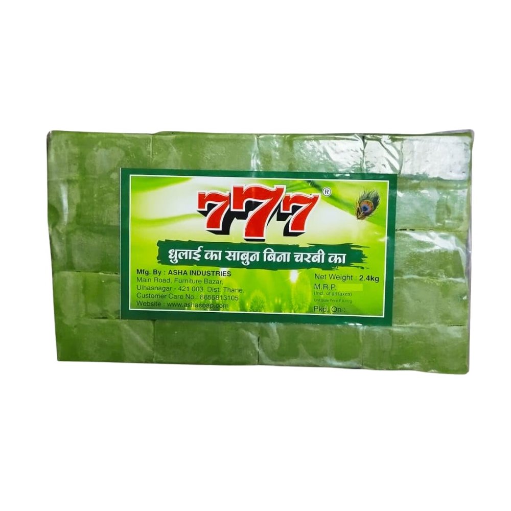 Detergent Washing Soap Bars 2.4kg | Green Laundry Soap Bars