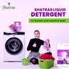 Shatras Liquid Detergent 5 Liter, Laundry Liquid for Fabric Care, Suitable for Top-Load and Front Load Machine and Hand Wash, Concentrated Laundry Detergent view 2