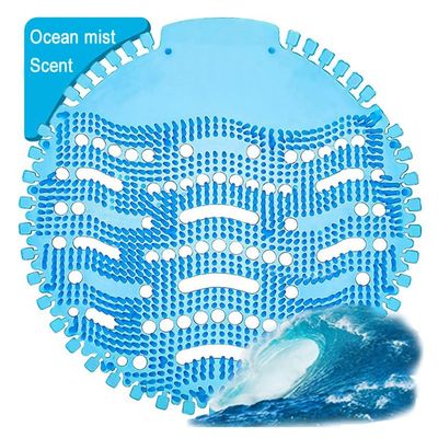15 Pieces Per Pack Urinal Screen Deodorizer Mats Anti Splash Pad Aromatic Deodorising Bathroom Men's Toilet Screen Urinals Cakes (Random Single Fragrances in Single Box)