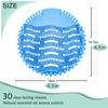 15 Pieces Per Pack Urinal Screen Deodorizer Mats Anti Splash Pad Aromatic Deodorising Bathroom Men's Toilet Screen Urinals Cakes (Random Single Fragrances in Single Box) view 3