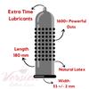 Version Extra Love Version (Extra Dotted, Extra Time) 20s, Pack of 2 (Grapes + Strawberry) Condoms for Men (Extra Large, 2 Vanilla) view 2