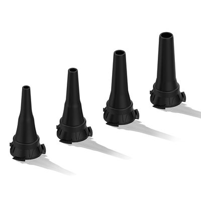 Reusable Diagnostic Otoscope Specula 2.5mm, 3mm, 4mm, 5mm Compatible WIth Wellch Allen Otoscopes Ear Specula Total 4 Units