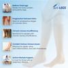 actiLEGS Class 2 Medical Compression Stockings for Varicose Veins | Below knee Soothing Relief Swollen,Tired Legs Men & Women Veins Prevention | Post-Surgery|Sports Compresson Socks Class II 23-32 mmHg (Large) view 4
