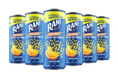 Rani Float Orange Flavor Fruit Drink | Fruit Drink | Orange Fruit Drink | PACK OF 6-240ml EACH