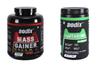 BODIX Mass Gainer, 2 Kg Chocolate with 300g Glutamine Unfalvoured Free | Easy Mixing, Low Carbs, Easy Digesting Whey Protein Supplement Powder (Combo Pack) view 1