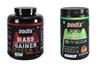 BODIX Mass Gainer, 2 Kg Chocolate with 300g Preworkout Mix Fruit | Easy Mixing, Low Carbs, Easy Digesting Whey Protein Supplement Powder (Combo Pack) view 1
