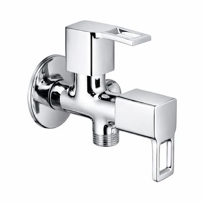 10X Brass Angle Cock 2 in 1 Tap 2 Way WP-54123 for Bathroom/Washbasin/Toilet