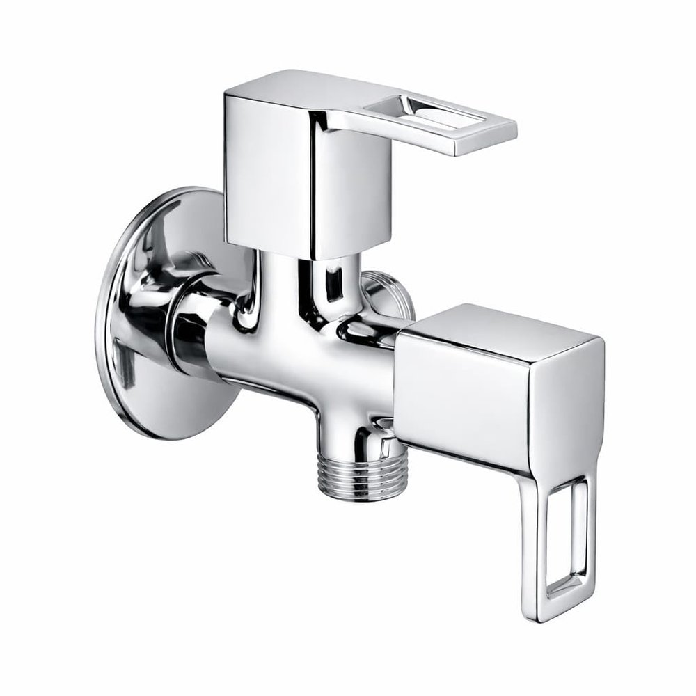 10X Brass Angle Cock 2 in 1 Tap 2 Way WP-54123 for Bathroom/Washbasin/Toilet