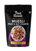 True Elements Fruit & Nut Crunch Muesli 700g - 100% Wholegrain | Made with 17% Millets | Rich in Fibre & Protein | Breakfast Cereal | Diet Food view 1