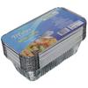 Freshee 25 pcs Aluminium Silver Foil Container 660ml with 50 Sheets of 1ply Tissue Paper Sheets view 2