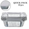 Freshee 450ml 10pcs Aluminium Foil Containers with 50 Sheets of 2ply Tissue Paper Sheets view 4