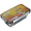 Freshee 10 pcs Aluminium Silver Foil Container 660ml with 100 Sheets of 1ply Tissue Paper Sheets view 2