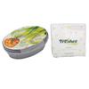 Freshee 10 pcs Aluminium Silver Foil Container 600ml with 100 Sheets of 1ply Tissue Paper Sheets view 1