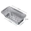 Freshee 25 pcs Aluminium Silver Foil Container 660ml with 100 Sheets of 1ply Tissue Paper Sheets view 3