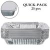 Freshee 750ml 25pcs Aluminium Foil Containers with 100pulls of 2ply Tissues for Face view 4