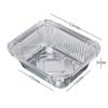 Freshee 450ml 10pcs Aluminium Foil Containers with 100pulls of 2ply Tissues for Face view 3