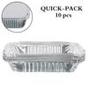 Freshee 750ml 10pcs Aluminium Foil Containers with Luncheon 1 Ply Tissue Paper Napkin 100 pulls view 4