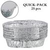 Freshee 25 pcs Aluminium Silver Foil Container 600ml with 50 Pulls 2 Ply Luncheon Napkin Tissue Paper view 4