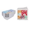 Freshee 25 pcs Aluminium Silver Foil Container 660ml with 50 Pulls 2 Ply Luncheon Napkin Tissue Paper view 1