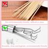 BITTZOOT 7 in 1 Stainless Steel Teeth Cleaning Tool Kit,Stainless Steel Toothpick Holder,Teeth Cleaning Kit, Dental Hygiene Kit Teeth Tool Set For Teeth Braces Cleaning Tools view 3