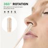 BAERFIT 2 Pcs Manual Nose Trimmer for Man Women Rotating Nasal Razor Double Head Non Electrical Nose Hair Remover Wax Nose Hair Trimmer Rotating Nasal Hair Razor Cutter for Women & Men view 4