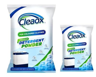 Cleaox Detergent Powder For Automatic & Sami Automatic Washing Machines (Premium, Set of 2-1 kg & 4 kg)