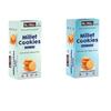 Me & Millets Combo Jowar Delight & Ragi Twist Cookies (75g X 2) Delicious Millets Biscuits, Rich In Fiber & Protein, Healthy Tea Snack (Jain Friendly) view 1