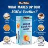 Me & Millets Combo Jowar Delight & Ragi Twist Cookies (75g X 2) Delicious Millets Biscuits, Rich In Fiber & Protein, Healthy Tea Snack (Jain Friendly) view 4