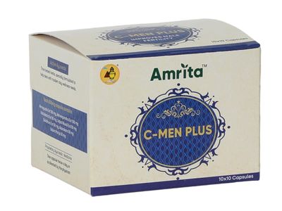 Amrita C-MEN PLUS | 100 Capsules | Supplement for Men's Health |