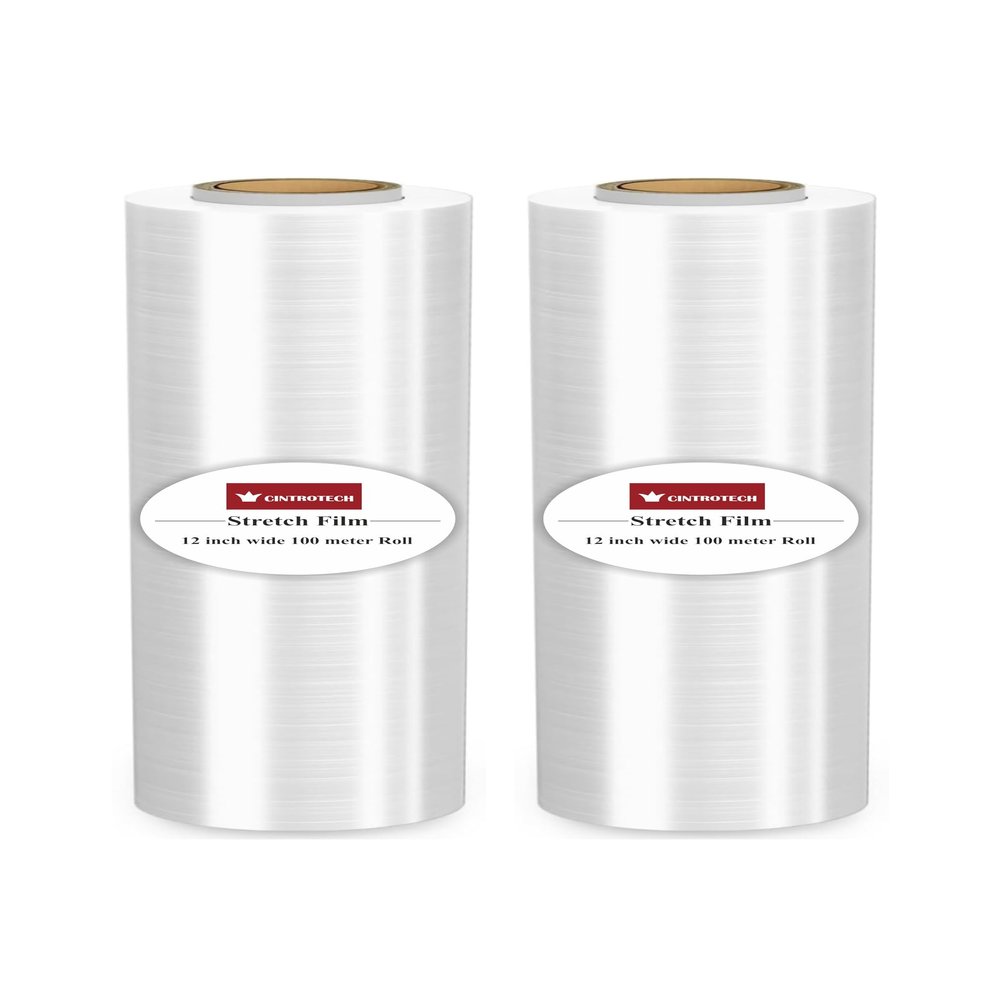 Cintrotech Packing Material,12 Inch (300 mm), 100 Meters Length Per Unit, (Pack of 2), Mutipurpose Use White