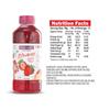 Manama Black Currant Crush (750ml) and Strawberry Whole Fruit Crush (1Ltr) | Topping for Cakes, Pies and Shakes | Pack of 2 view 3